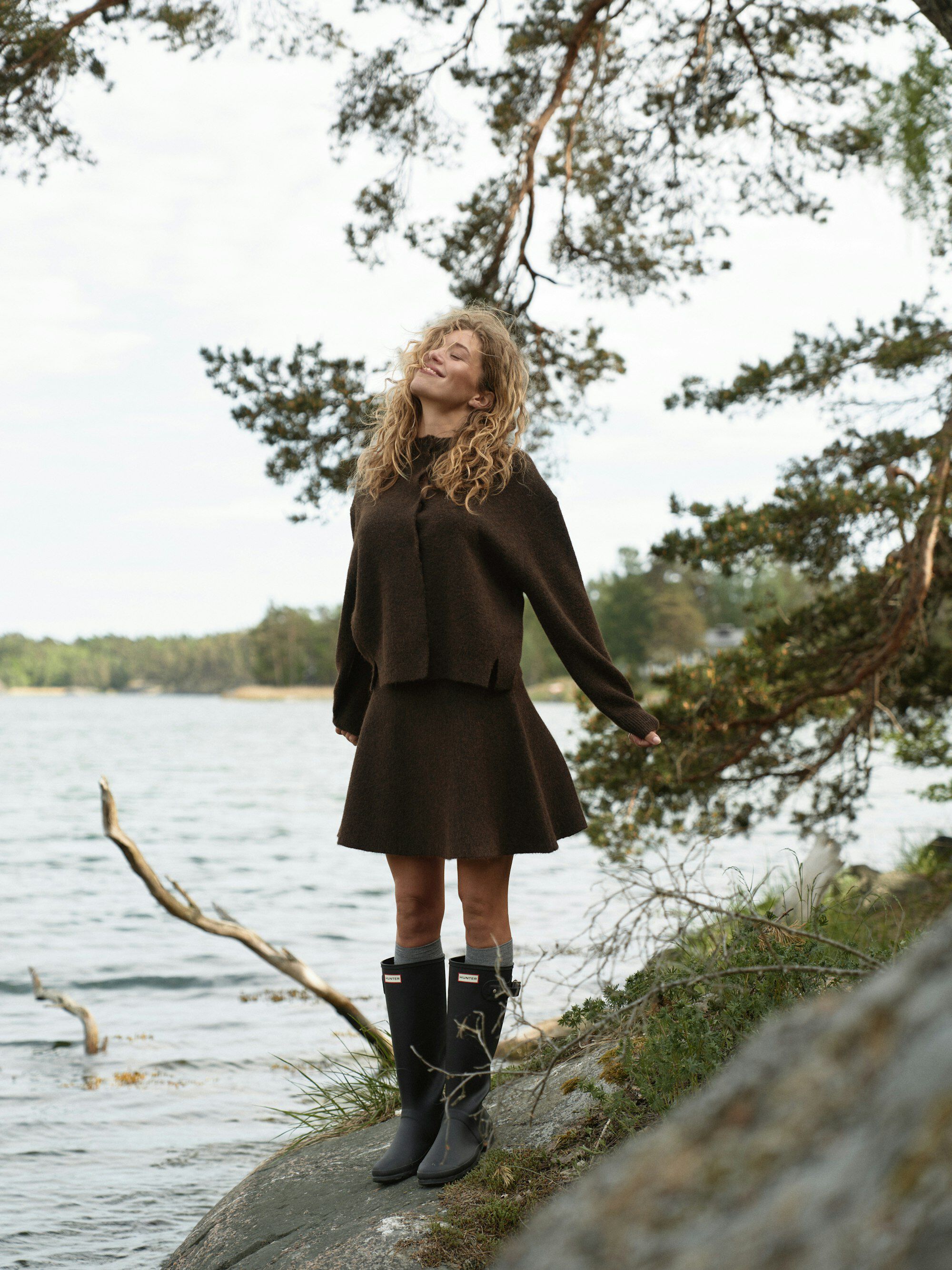 Dione Fluffy Knit Cardigan