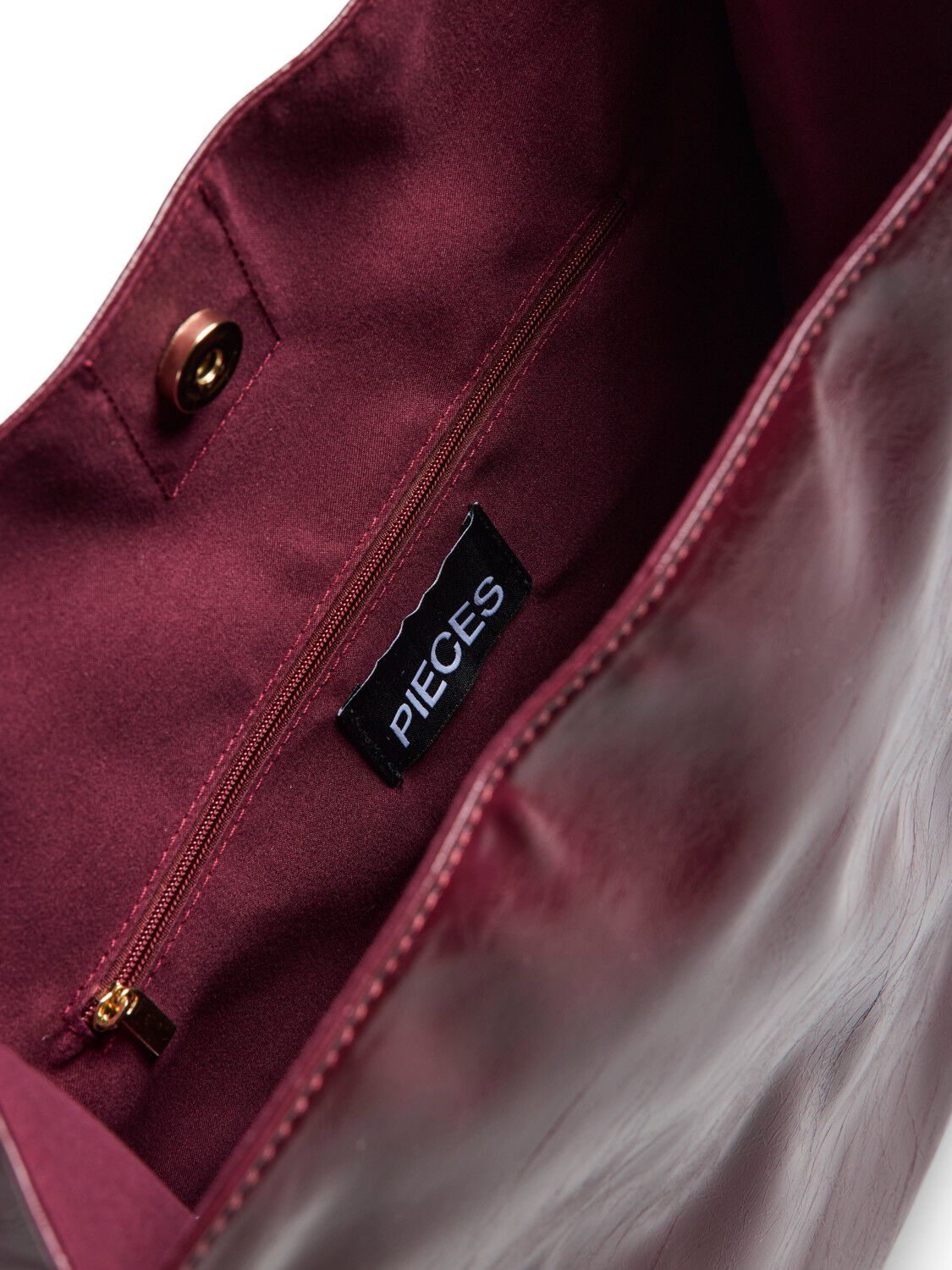 PCMALOU PATENT SHOPPING BAG WB