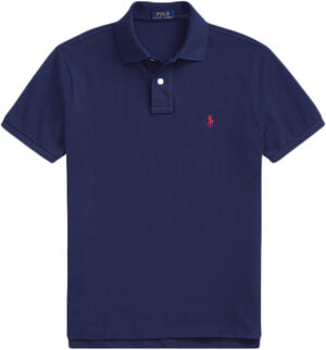 Custom Slim Fit Mesh Polo