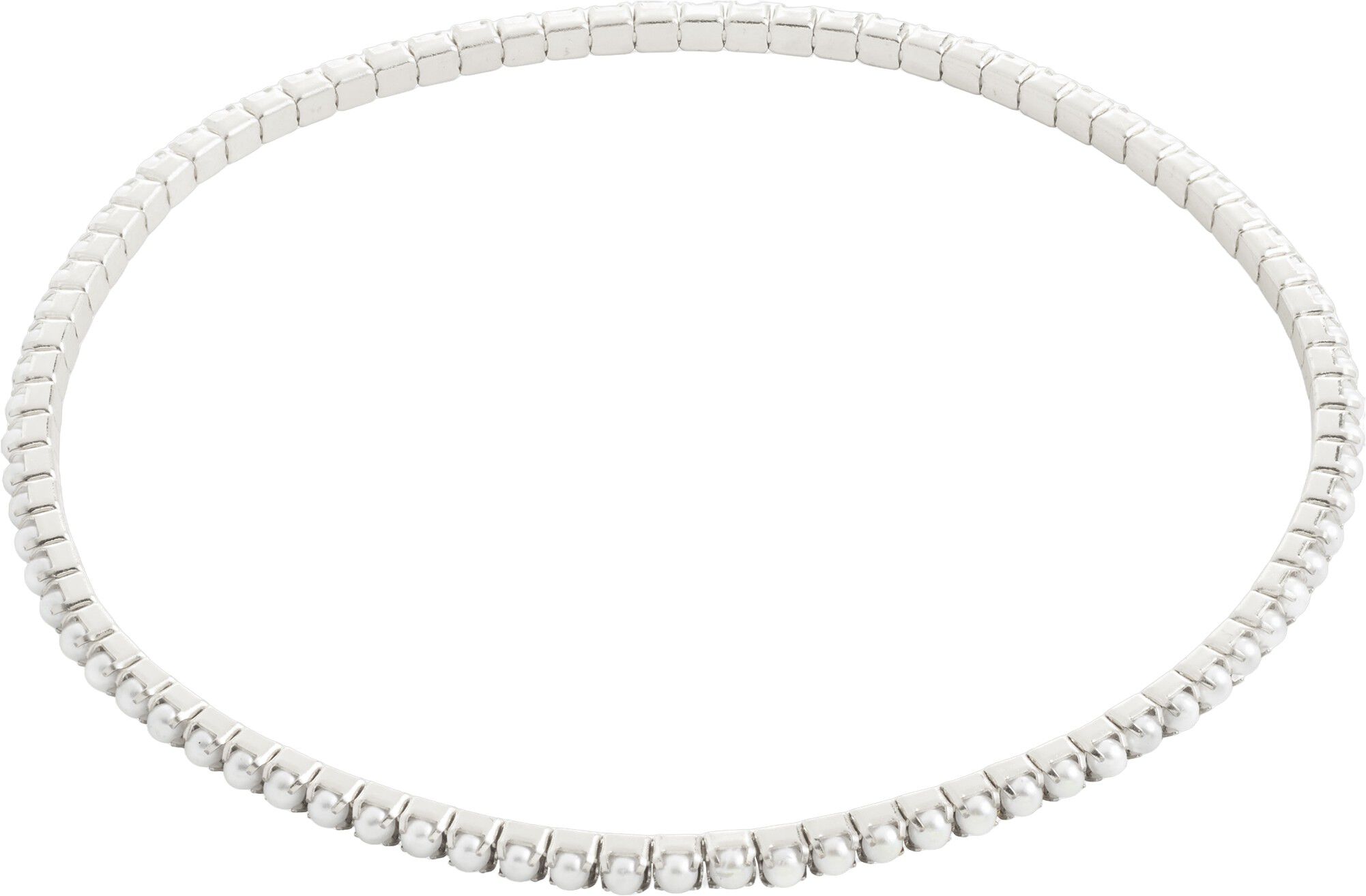 ARASH pearl bracelet silver-plated