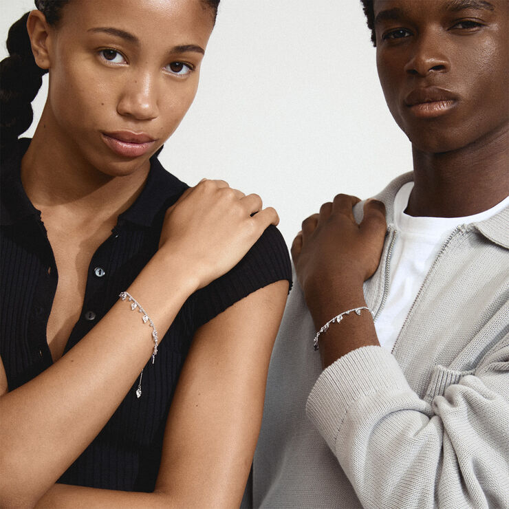 JULES bracelet silver-plated