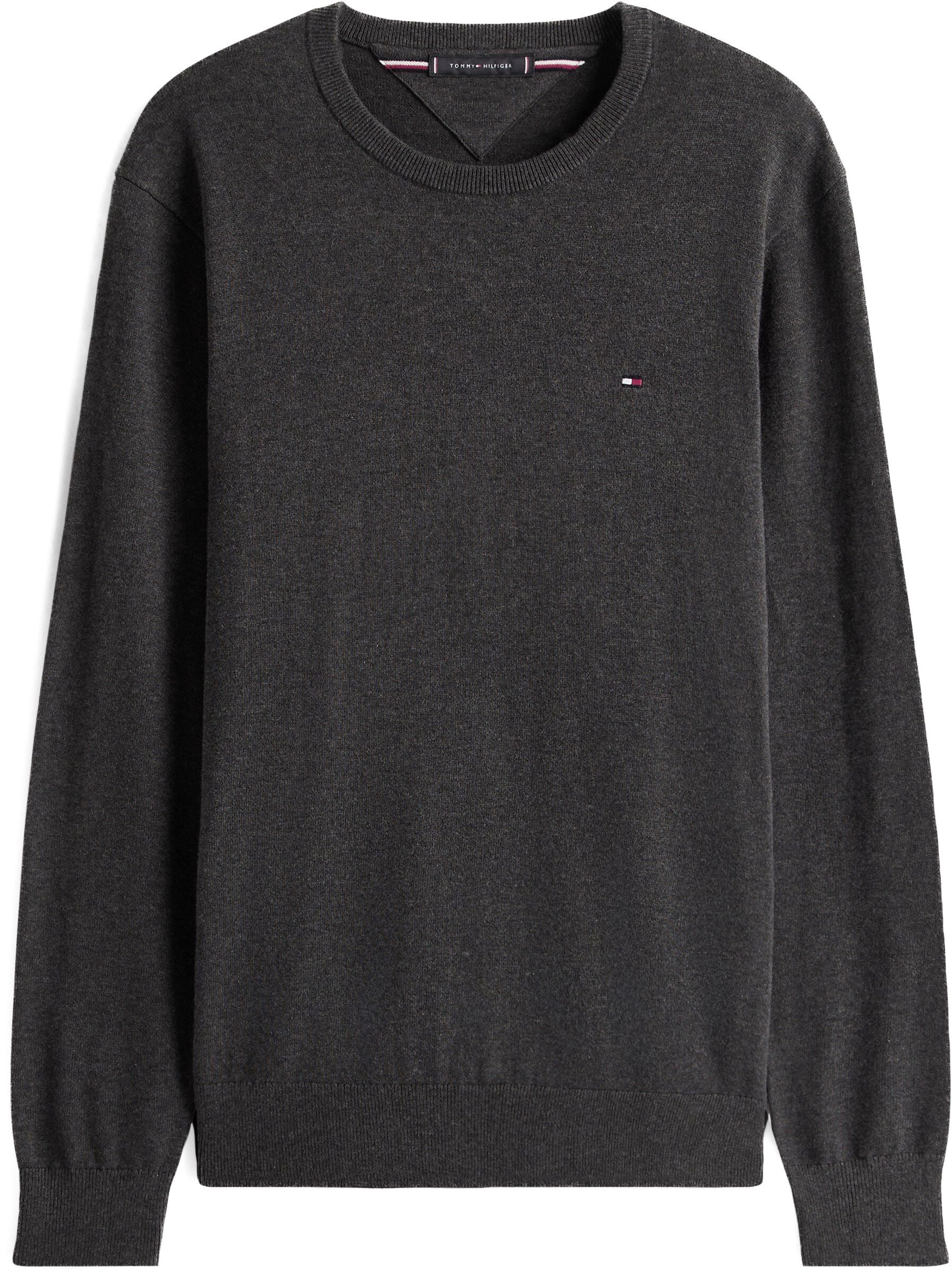 Flag Embroidery Crew Neck Jumper