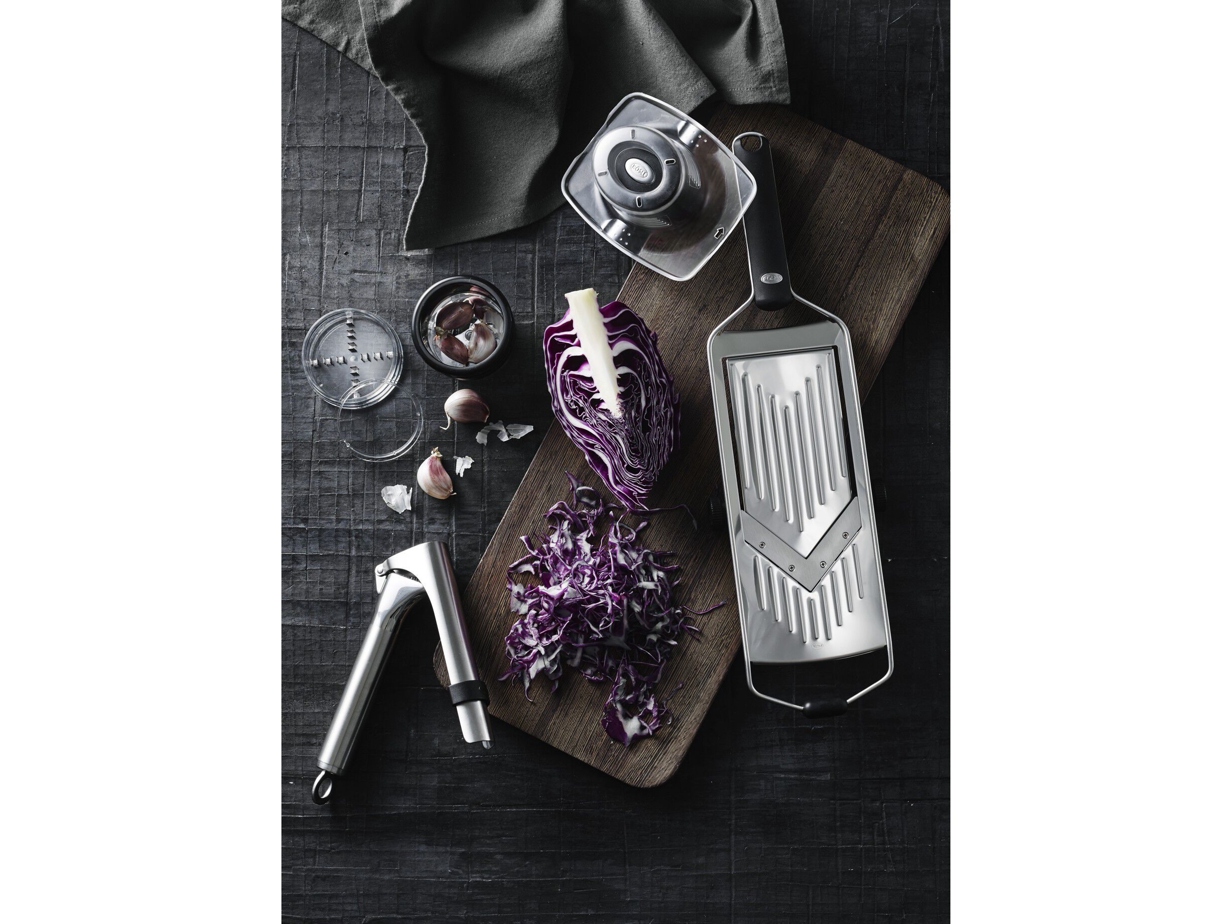 Mandolinjern V-skj&aelig;r 46 x 13 cm St&aring;l