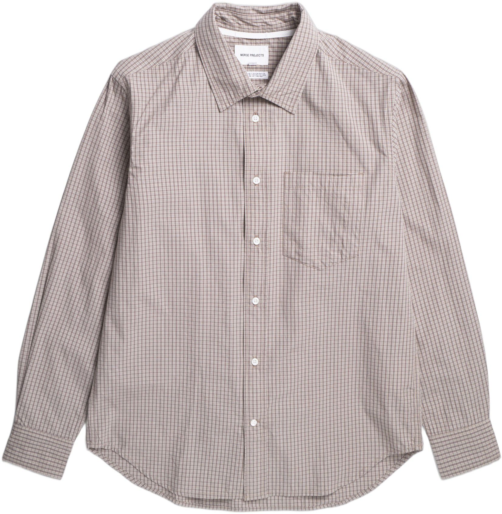 Algot Poplin Check Shirt