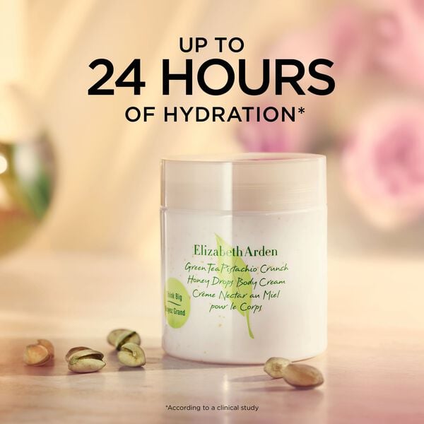 Green Tea Pistachio Crunch Honey Drops Body Cream