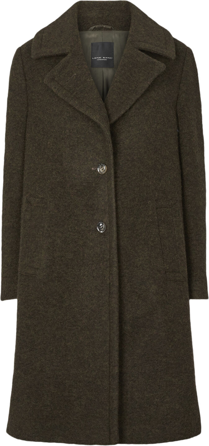Wool Cold Dyed Coat - Clareta