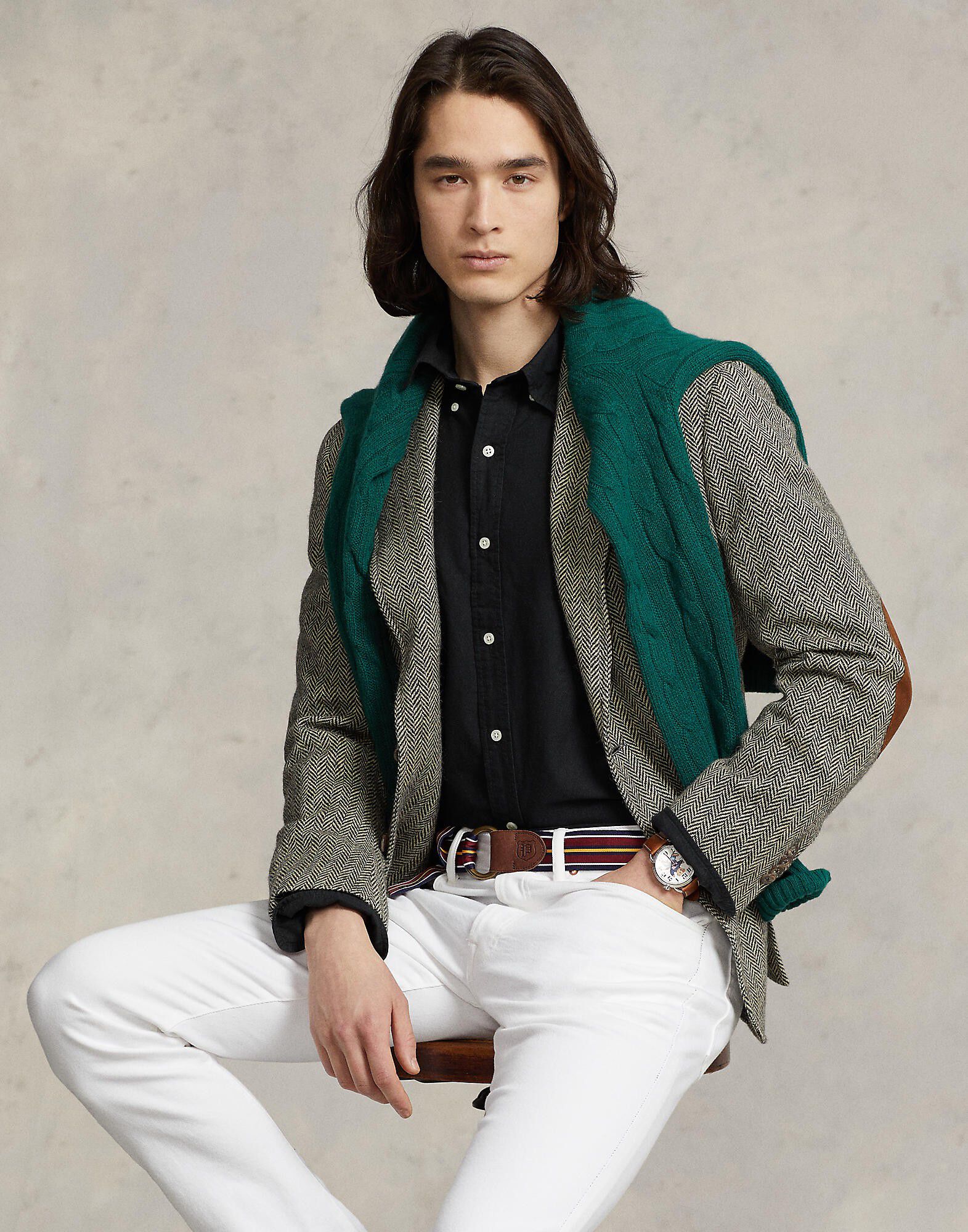 Custom Fit Garment-Dyed Oxford Shirt