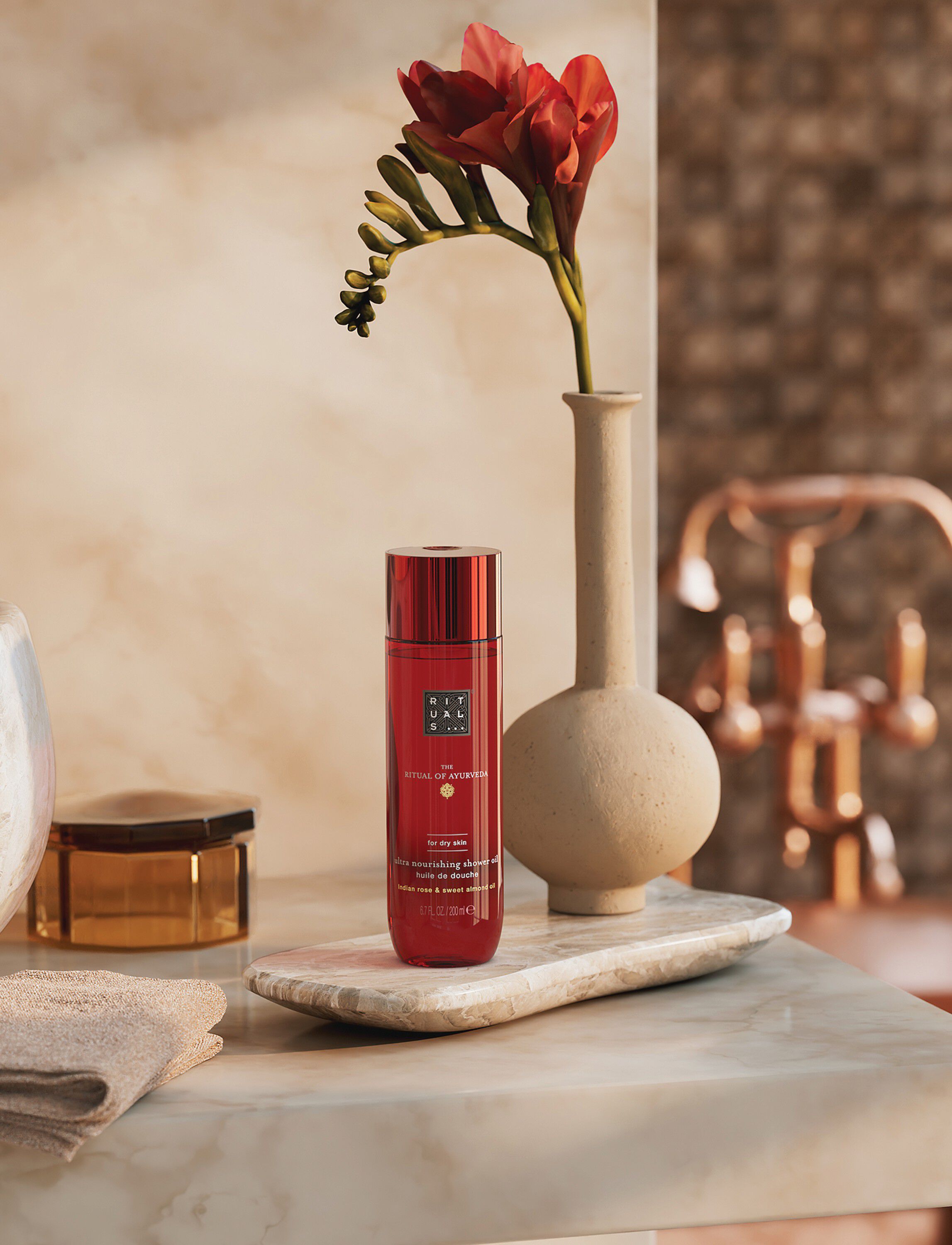 The Ritual of Ayurveda Shower Oil 200ml