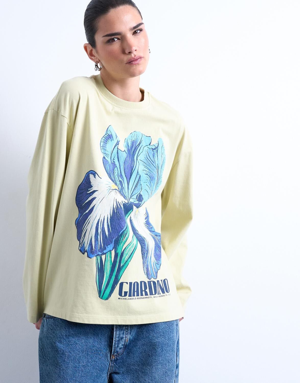 Tscarin Ls Graphic T-Shirt Jrs