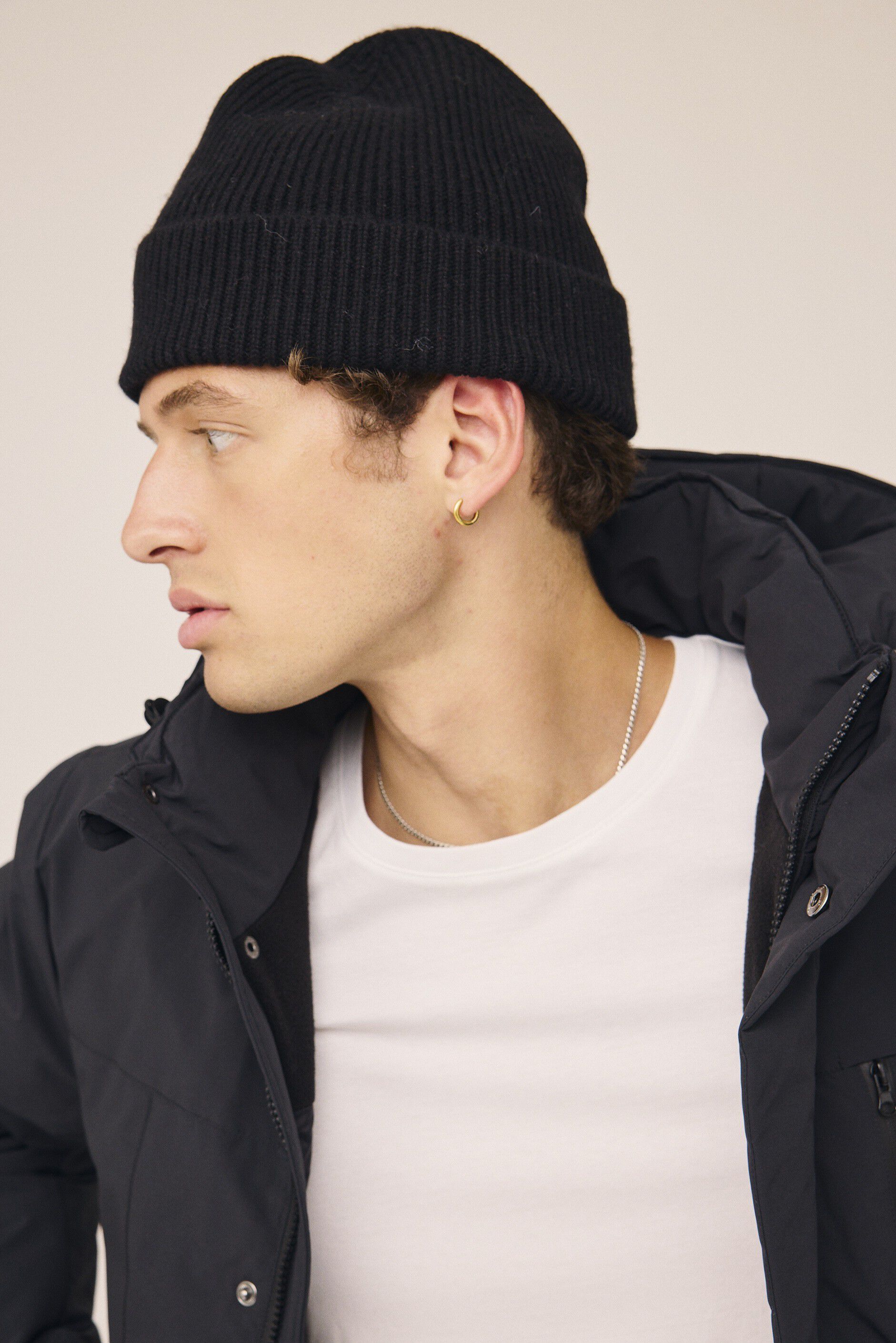 Ethan 1 Beanie RWS wool & GCS cashmere