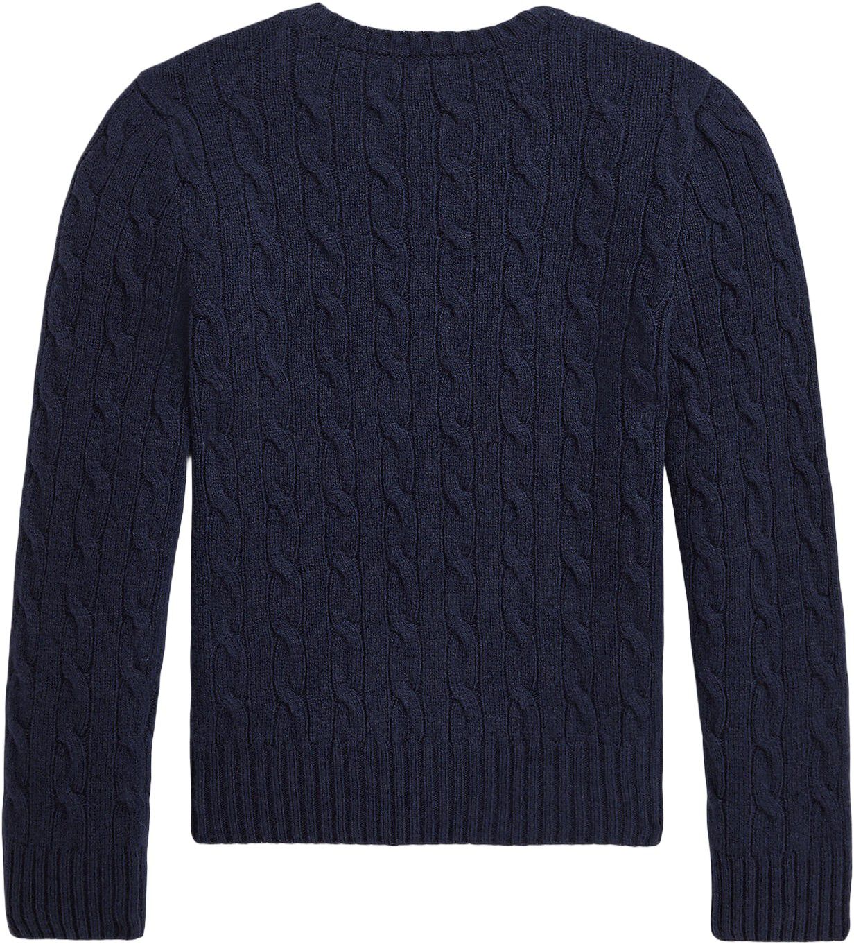 Cable-Knit Wool-Cashmere Sweater