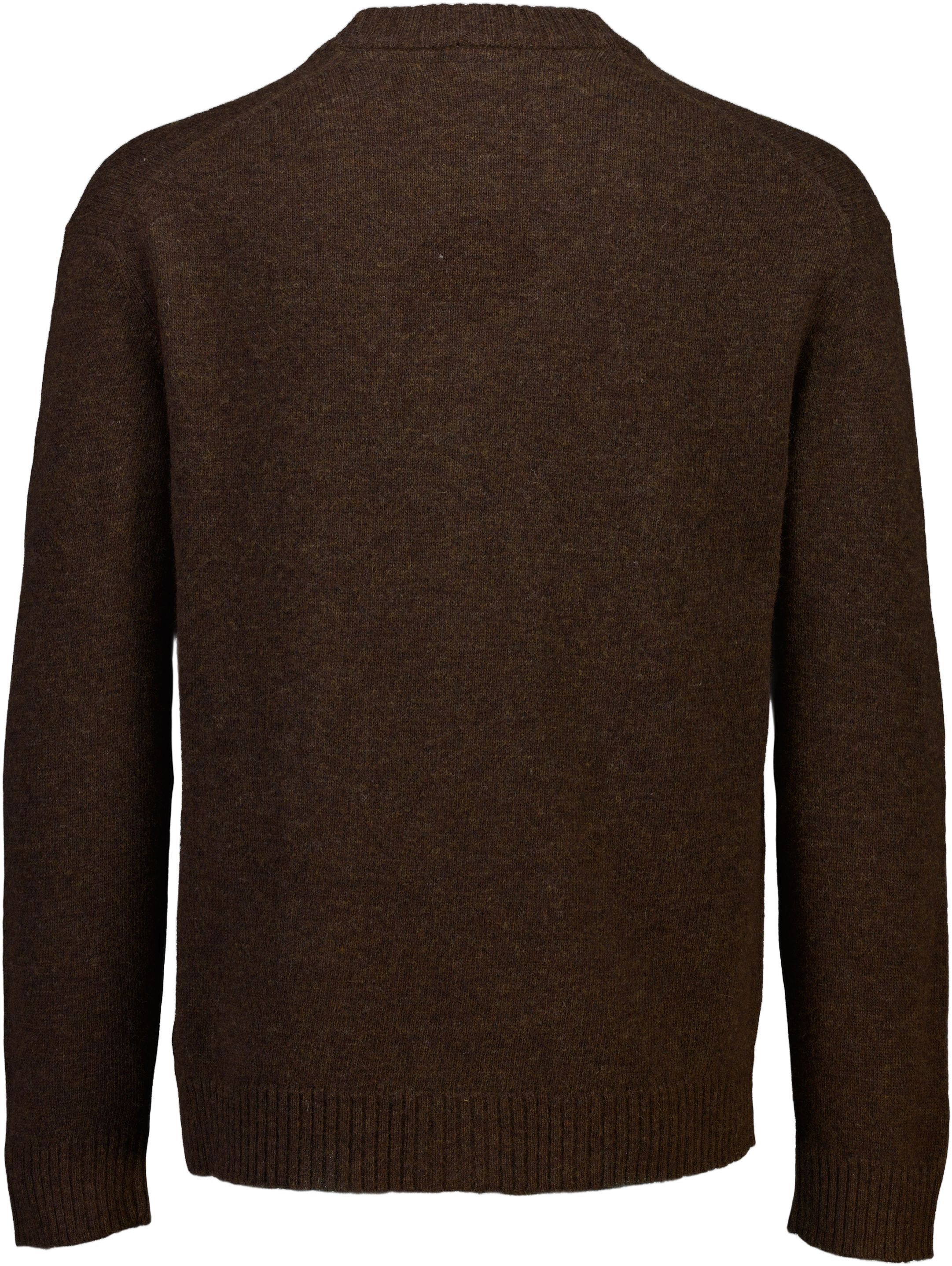 Lambswool button cardigan