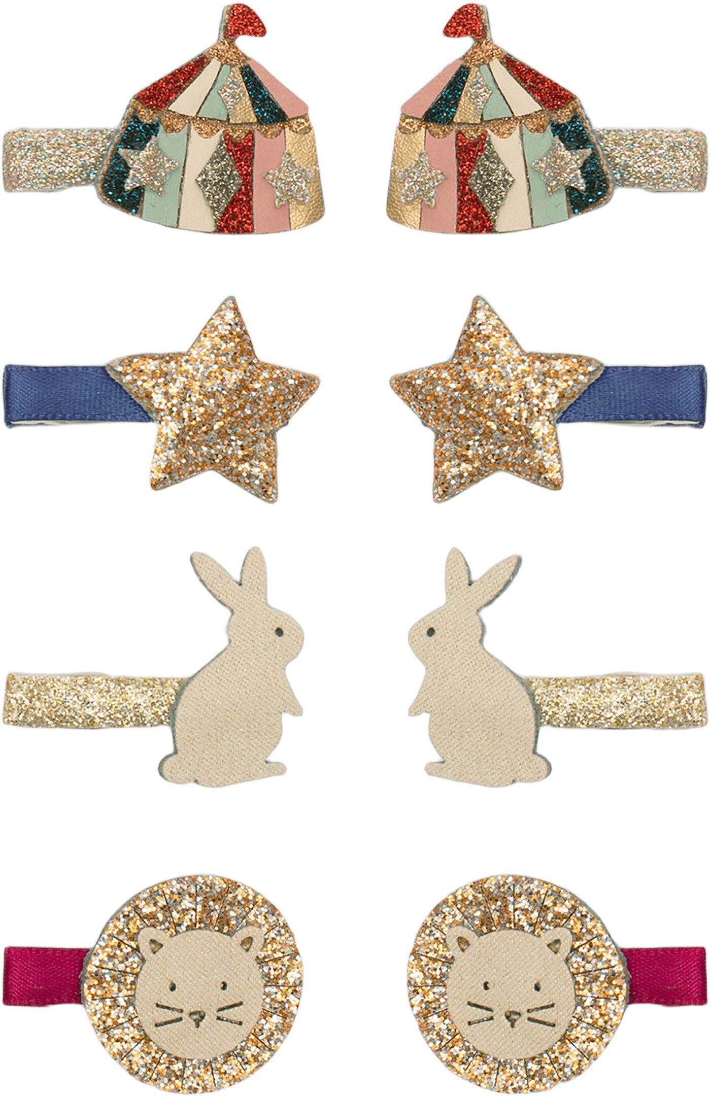 Mimi & Lula - 8 h&aring;rclips - Mini Circus