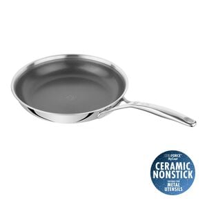 Stekepanne 28 cm, 18/10 rustfritt st&aring;l, s&oslash;lv