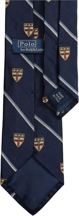 Striped Silk Repp Club Tie