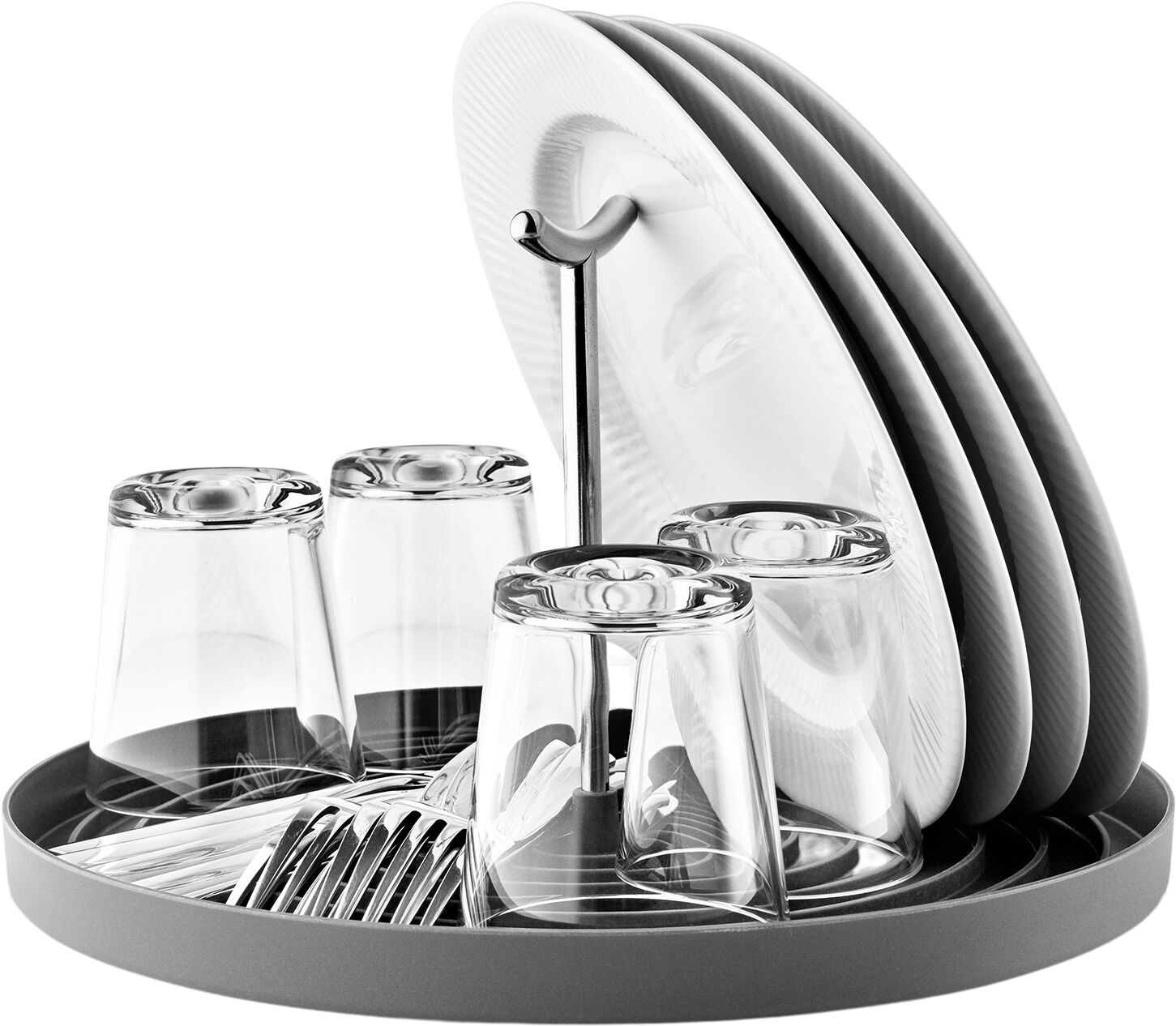 Sammenfoldeligt opvaskestativ