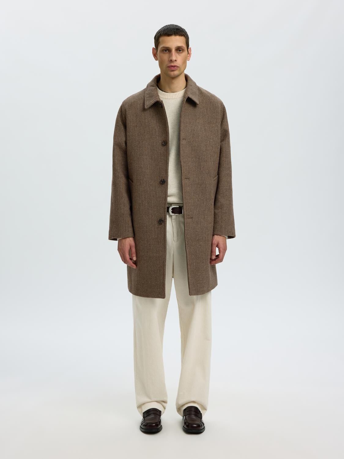 Slmronnie Wool Blend Car Coat Noos