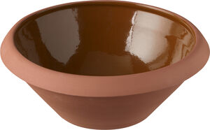 Knabstrup deigskål 0.5 l. terracotta
