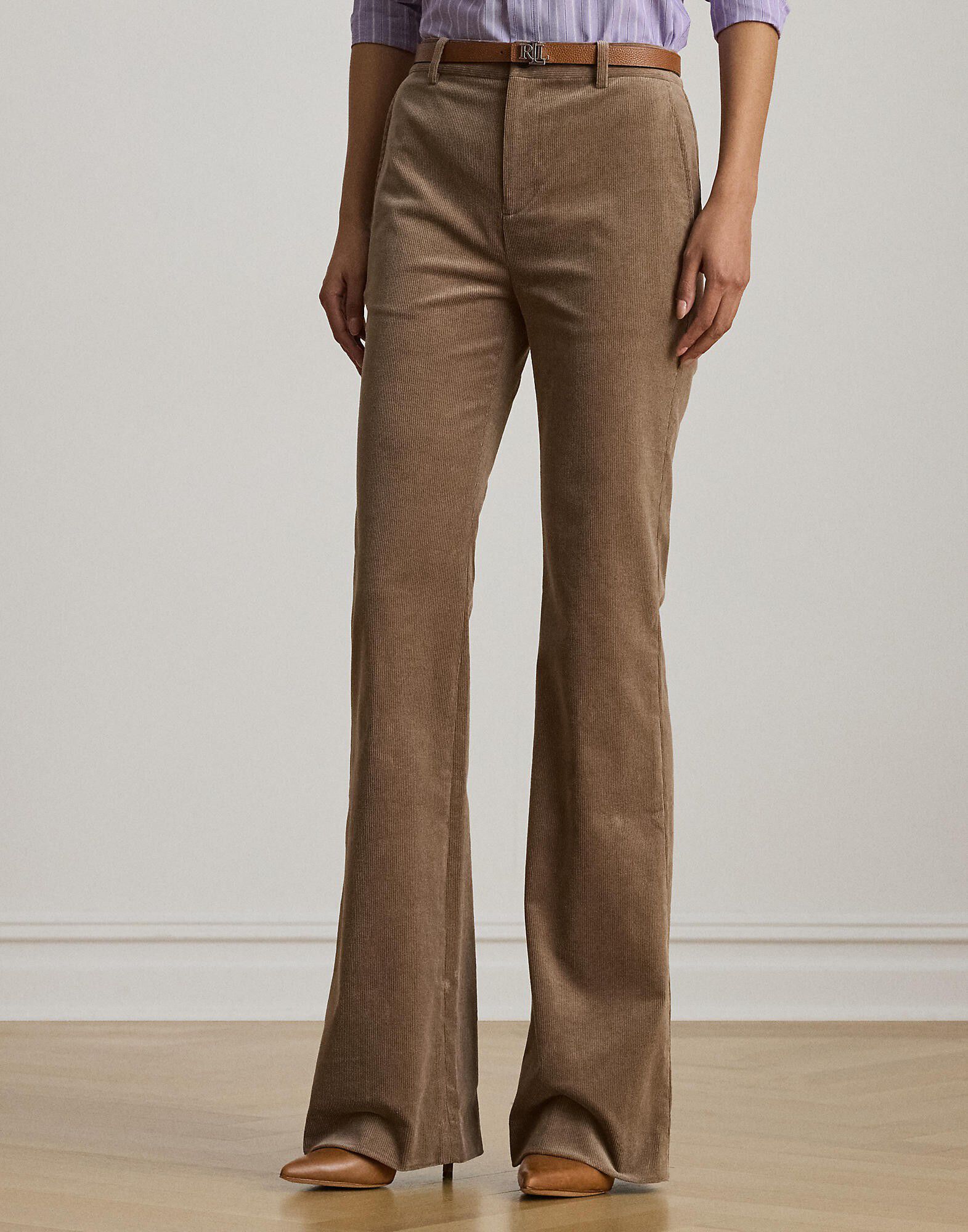High-Rise Corduroy Flare Pant