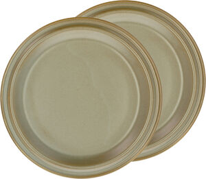 Middagstallerken Evig 26 cm 2 stk. Brun Porselen