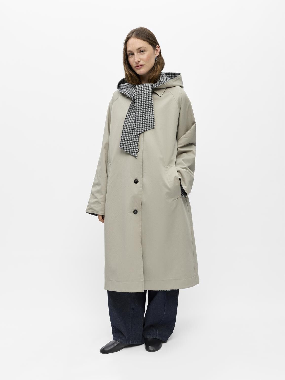 Objholly L/S Long Reversible Coat Noos