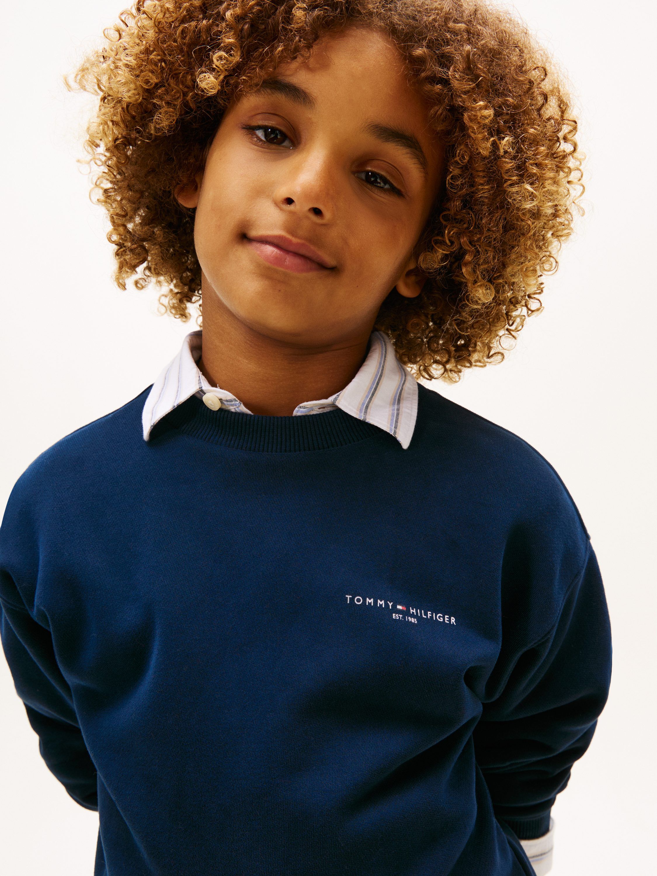 Brushed Fleece Logo Sweatshirt