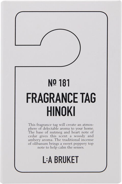 Fragrance Tag Hinoki