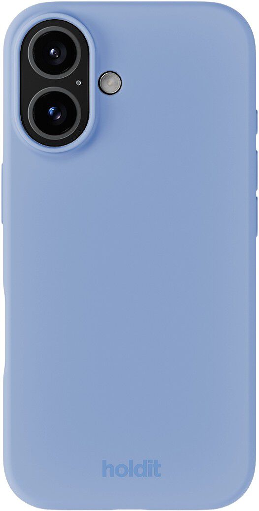 Silicone Case iPhone 16 Soft Cobalt