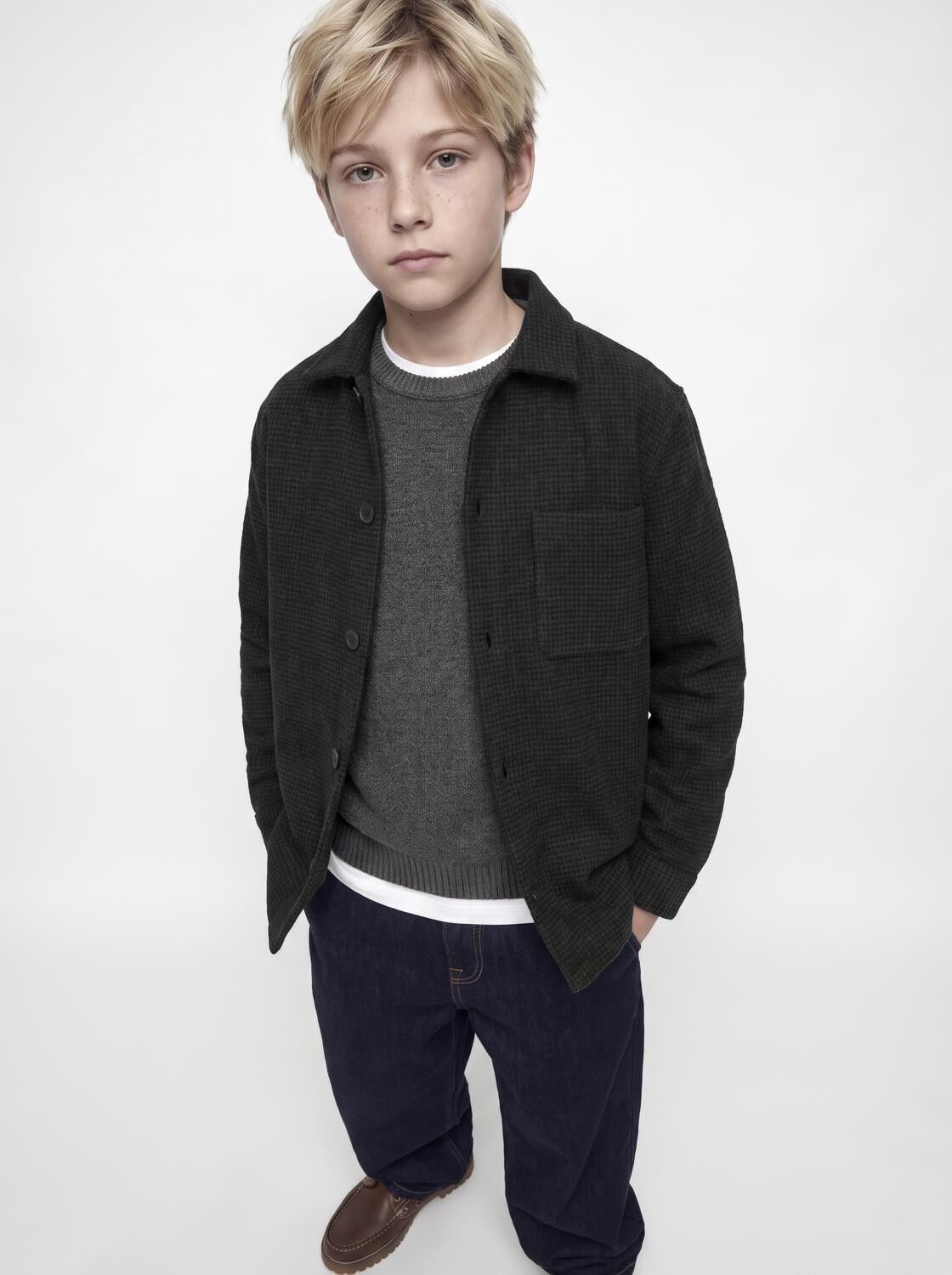 Jjesoho Ollie Overshirt Ls Sn Jnr