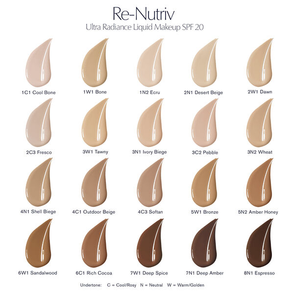 Re-Nutriv Ultra Radiance Liquid Makeup Foundation SPF20