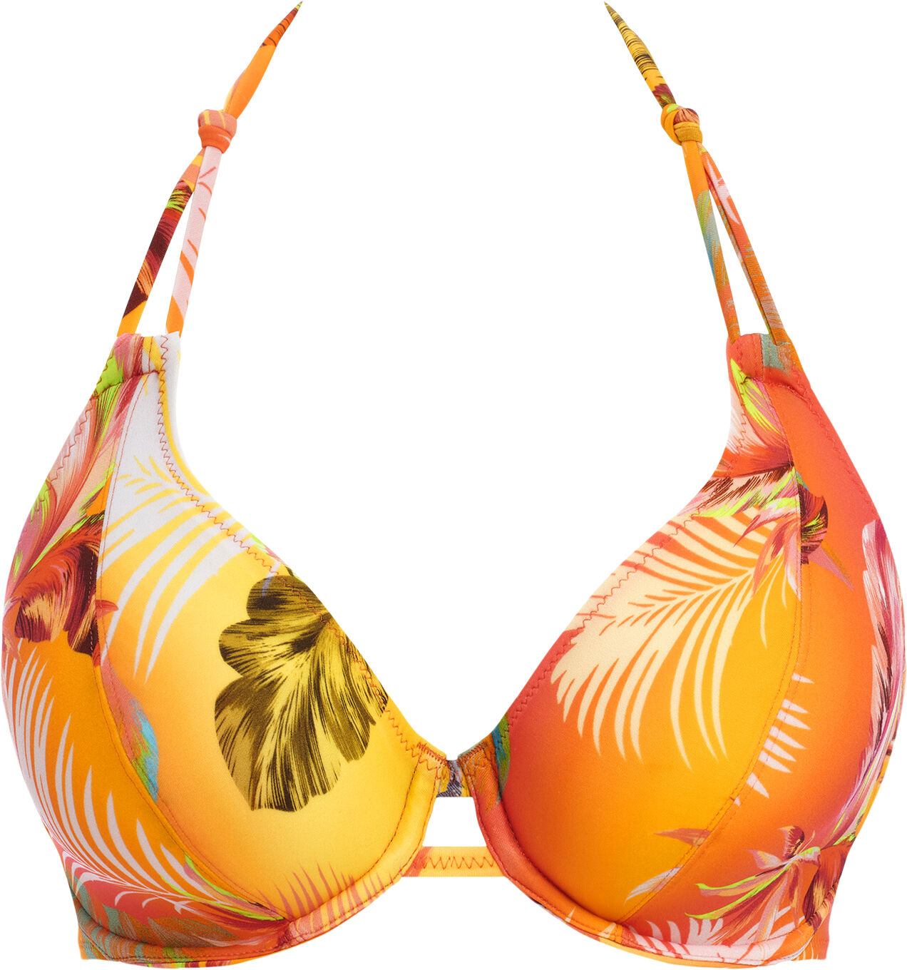 MIAMI SUNSET UW HALTER BIKINI TOP