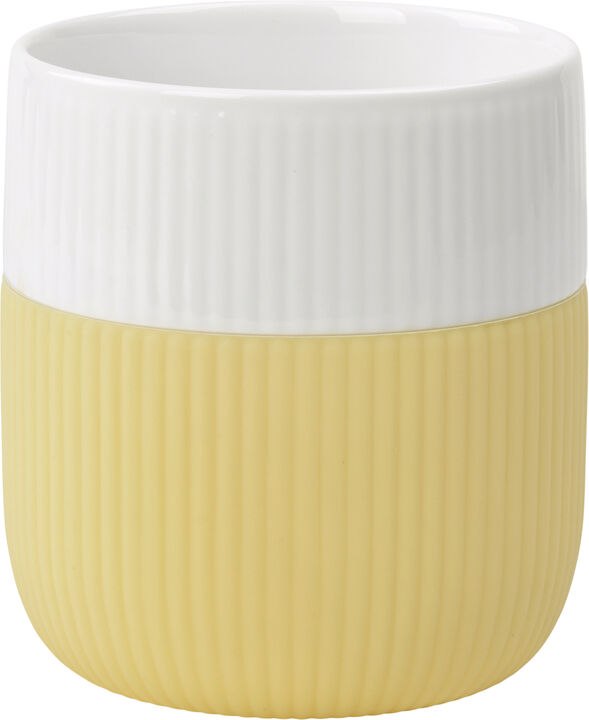 Fluted Contrast Mug 35cl Sunbeam