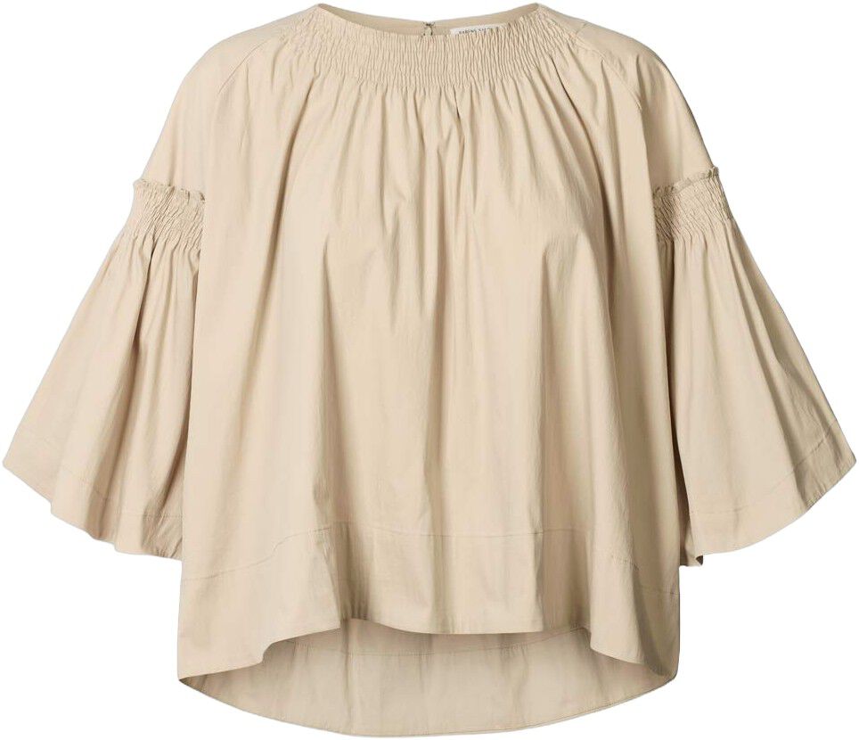 Papery frill sleeve top - Efil