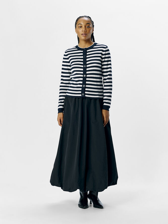 OBJESTER SLI L/S KNIT CARDIGAN NOOS