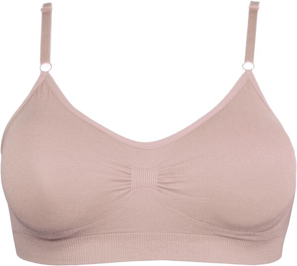 Comfort Bra Spaghetti Straps - bamboo black - XL