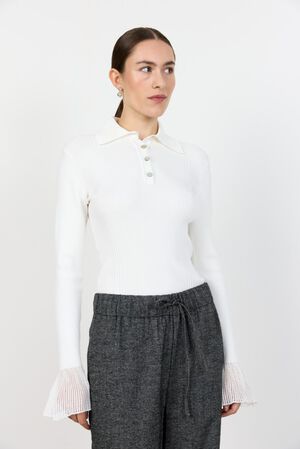 LR-OBI 1 Cardigan Off white