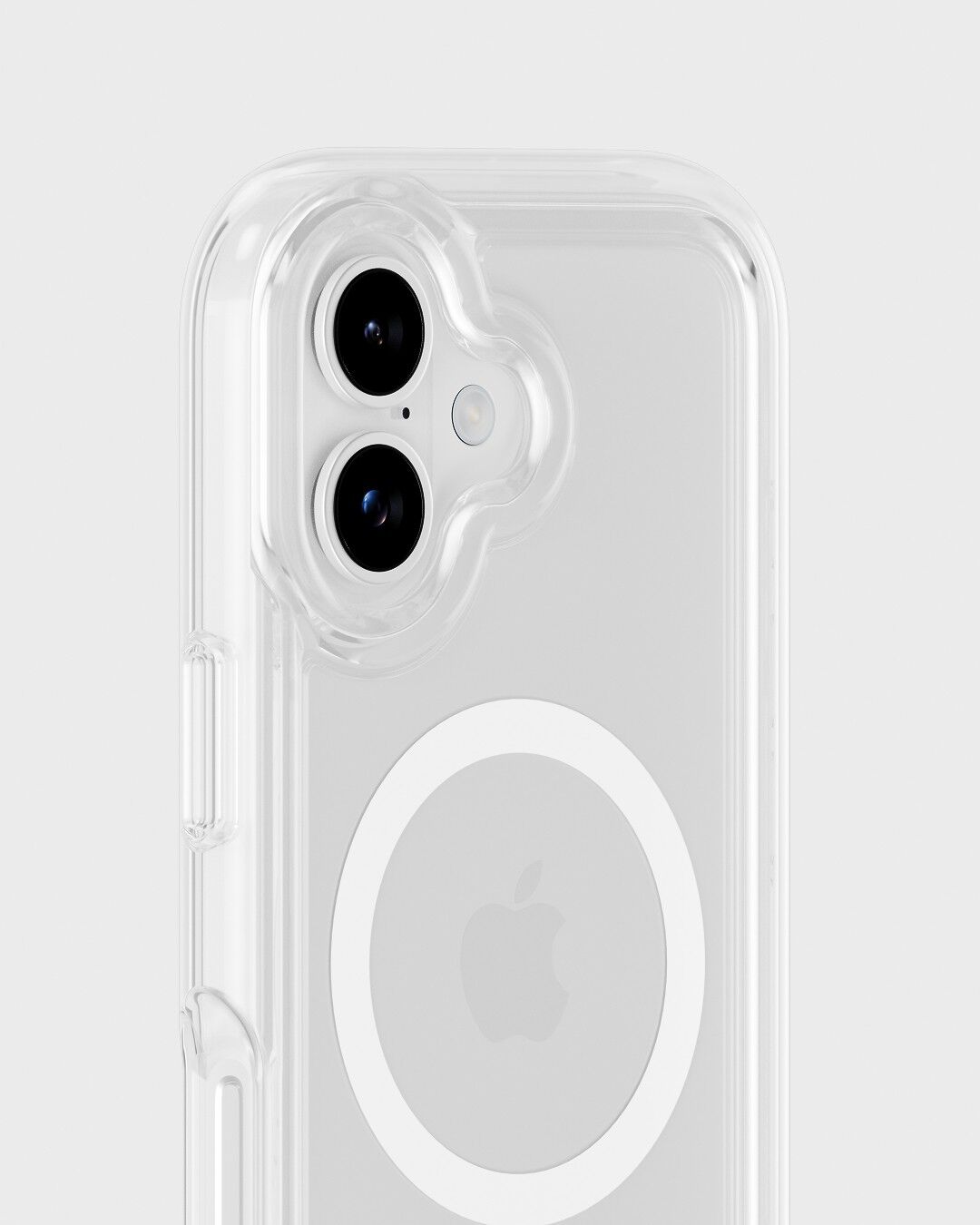 Chunky Case MagSafe Compatible iPhone 17 White/Transparent