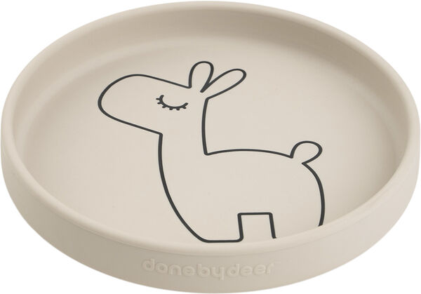 Silikone tallerken Lalee Sand