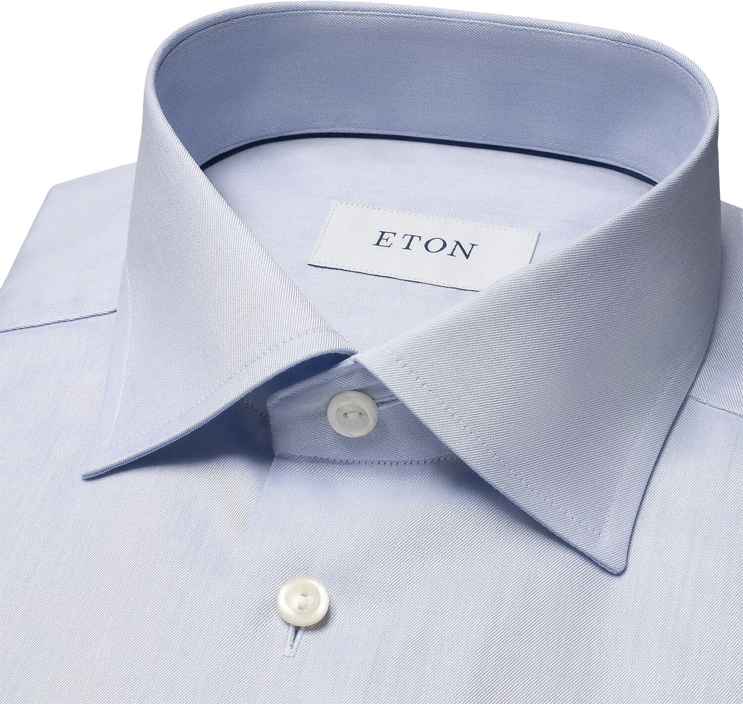 Super Slim Fit Light Blue Signature Twill Shirt