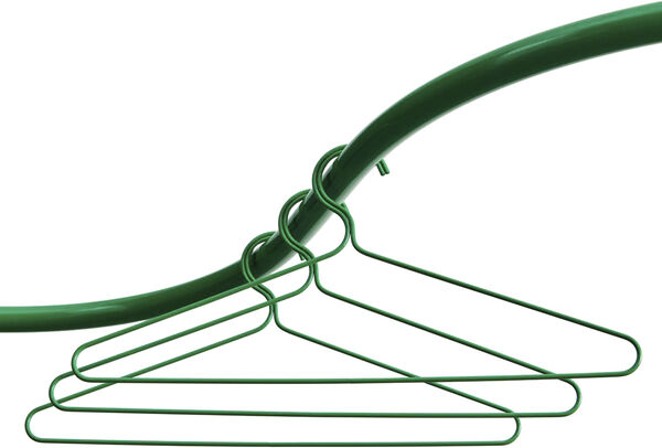 Colour Hanger-Set of 3-Jungle green