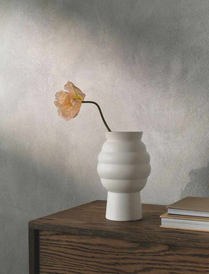 Tortus Archie vase No2 white