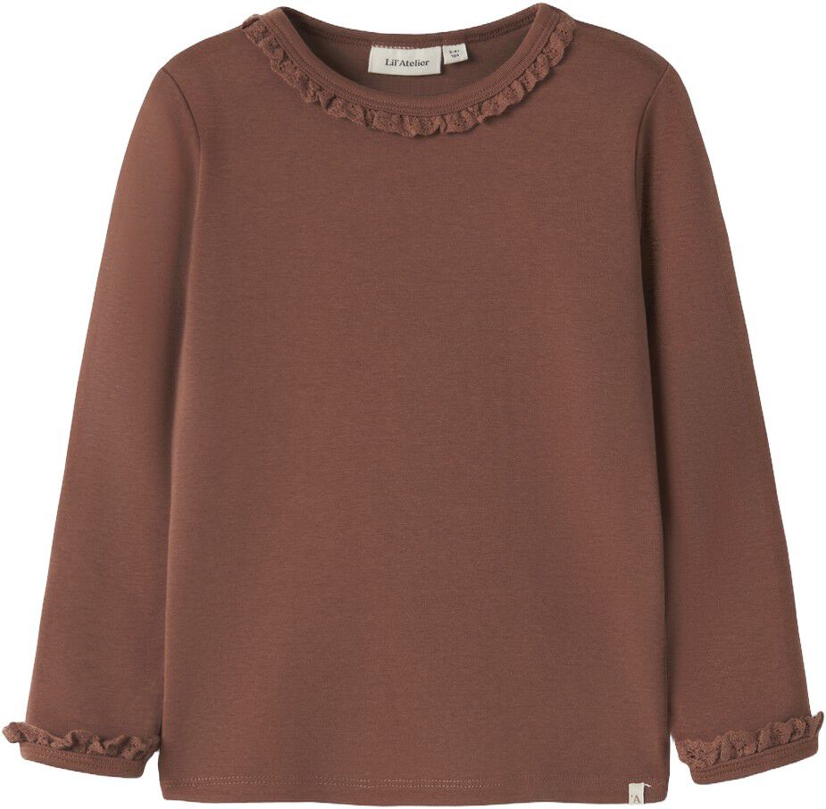 Nmflayo Sup Ls Slim Top Solid Lil