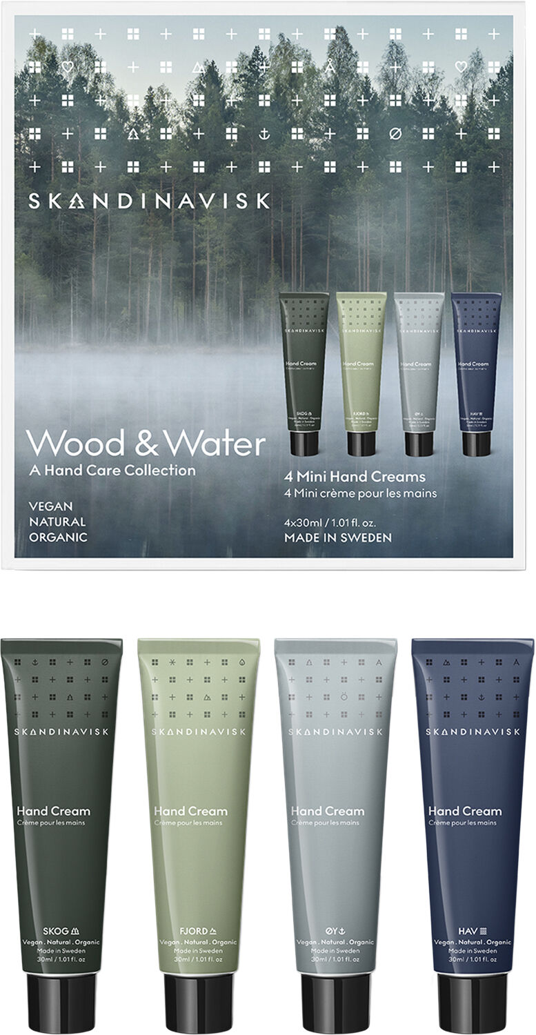 Wood & Water Mini Handcream Giftset (30mlx 4