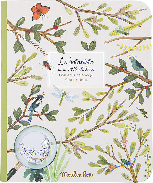 Moulin Roty - Klistermærkebog - Botaniker