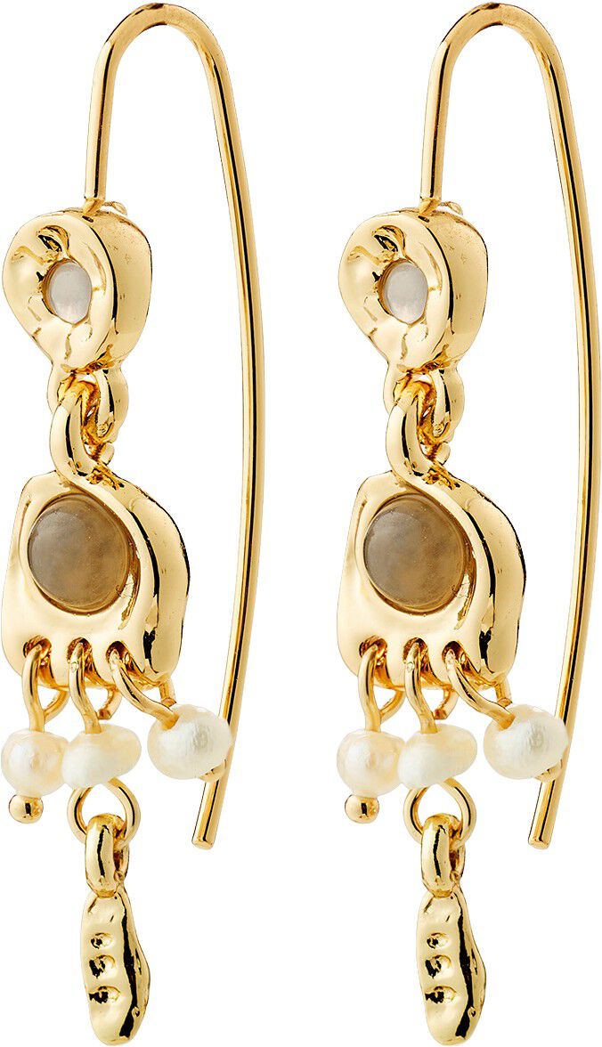 HERE earrings gold-plated