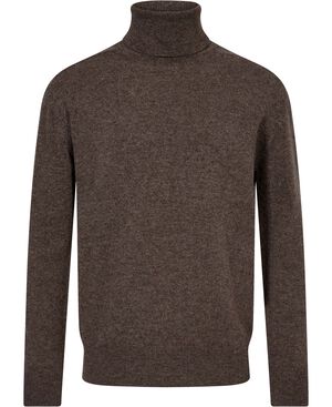 merino brushed roller neck