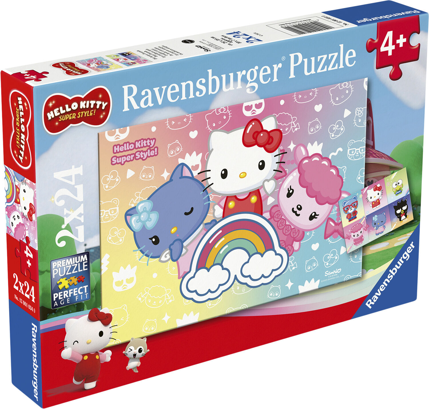 Ass Ravnsburger 2x24 brikker