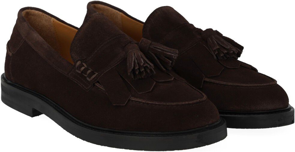 Bred Loafer Med Frynser Og Kvastdetalje