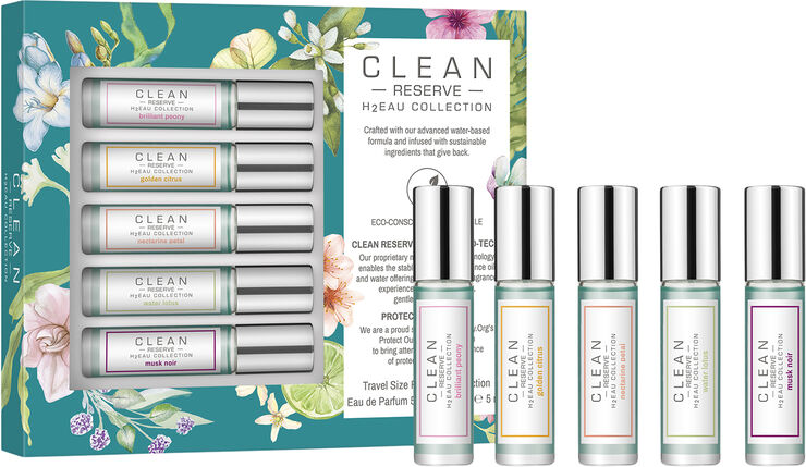 Clean Reserve H2Eau 5-Pack Rollerball Layering Set 5x5ml