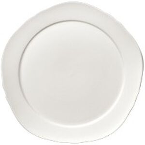 BREAKFAST PLATE WHITE SILHOUETTE